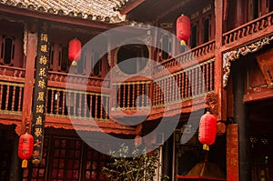 Traditional Chinese Bai Architecture Style